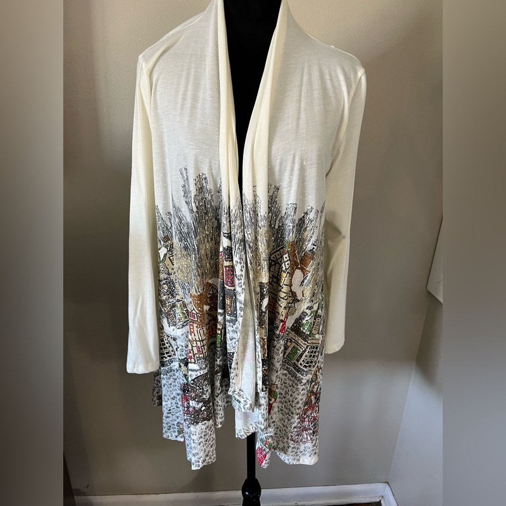 MCCC Sportswear A walk in the park Christmas Countryside Holiday Kimono large